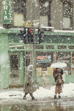 endstart:New York in the 50s, photography by Saul Leiter