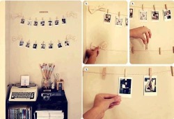 anewgirlinprocess:  Ideas for decorating your room 