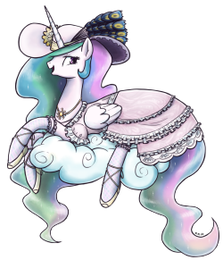 king-kakapo:  king-kakapo: »19937031 &gt;Celestia wearing socks, which are the same colors as her hair  /mlp/ draw thread request. Originally a September 29 sketch, redrawn November 10-16, 2014.  Ooo~! :3