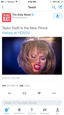 theblacktroymcclure:  princessfailureee:  dynastylnoire:  ieshatacos:  blackgeishah:    the disrefuckingspect.    I don’t even understand how this comparison came about. Taylor is literally a white country/pop singer and Prince is a black rock artist.