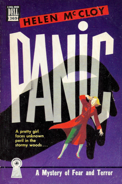 Panic, by Helen McCloy (Dell, 1950).From eBay.