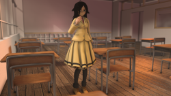 Tomoko Kuroki  model available on SFMLabOne friend asked me to port this model, so.. here you have :3Unfortunately, this time is NOT a nsfw model. It was impossible to merge the nude base with the clothed version, so i had to give up and just port the
