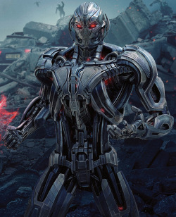 plastic-knives-and-forks:  i haven’t checked the tags and idk if it’s somehwere out there already, but i came across this render of ultron that was used for a cover of entertainment weeklyit’s rather high res and is rly good reference. also hot
