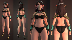 geckoscave:Hey Folks. From 1 to 10 how would you rate Ying? while doing this i noticed her hips are separated and her knees are kinda bended. this is her real body proportions.   i just wonder what’s her size height.. i don’t know.