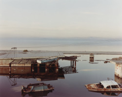 thusreluctant:  Stranded Rowboat, Salton Sea, 1983 by Richard Misrach 