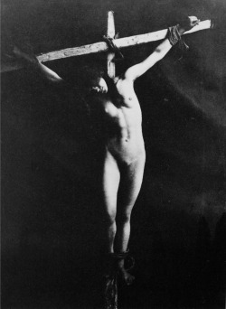  František Drtikol, Study for a Crucifixion,