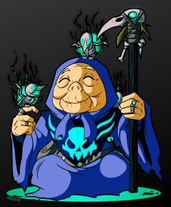  Eh, I Was Sick For A Few Days, And I Had An Idea For A Necromancer Who  Is More
