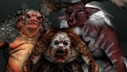 Witcher 3 Monstershttps://sfmlab.com/item/947/Fiend, ghoul and cave troll models from the Witcher 3: Wild HuntLevel  1, Level 2 and Morvudd versions of the fiend. Cave troll has three  skins, ghoul has four. Had to rebone some of the models so their 