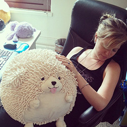 squishabledotcom:  The Squishable Sheepdog is here! Fluffy, adorable and ready to herd all your sheep! Or at least, herd the remote and snuggle down for popcorn and a movie!http://www.squishable.com/pc/squish_sheepdog_15/Big_Animals/Squishable+Sheepdog