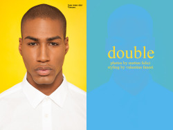 blackmalemodels:  Double: Isaac Sullivan (Beatrice Models) shot by Matteo Felici for Fashionisto Exclusive 