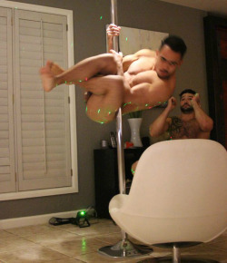 texasfratboy:  nude fratboy poledancing - new olympic sport?