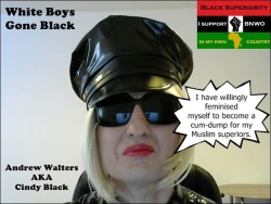 BNWO and submission by white males to our Black superiors is