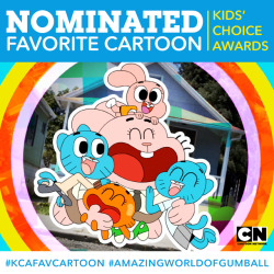 Congrats to The Amazing World of Gumball! 