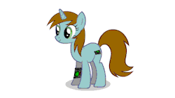 You know, sometimes when messing with programs, such as flash, you begin to get bored and make weird things. Such as the Littlepip above I made in flash, there&rsquo;s second thing to it, but havin trouble postin, workin on figurin it out. Enjoy XD Also,