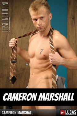 CAMERON MARSHALL at LucasEntertainment  CLICK THIS TEXT to see the NSFW original.
