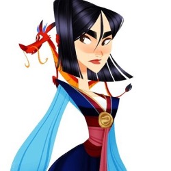 Lady N.126 MULAN!! Decided to draw her in her final costume because I always found that it’s the one that describes her personality best!! 
