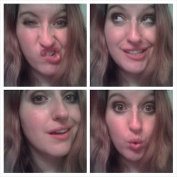 kayleepond:  New Year faces for some reason!