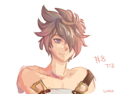 headphonesuneia:  #8 is Tiz Arrior again! Finally, I managed to draw him with adult appearance ;w; Do you know the feeling when you successfully draw something the way you had imagined it in your mind? ‘Cause that’s how I feel! *( &gt;A&lt; )*  