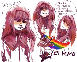 Eyesonthestar:  This Is All That I Gathered About Akemi Homura Throughout Pmmm Warning: