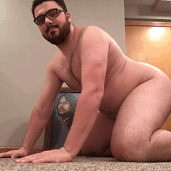 kabutocub:  acman39:  @gays-cats-and-funnies requested me on all fours. They’re the reason I have a bunch of followers, so I figured this was a good way to give back a little. Hopefully the fab four behind me don’t mind me on all fours.   just…