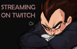 -Streaming Art On My Twitch- Http://Www.twitch.tv/Lilithpkmost Likely Be Dbz Related