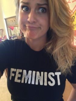 abaddon-adler:  feminspire:  situpsandfruitcups:  I wore this shirt to the bar last night. I received noticeably more distasteful looks from women than I did from men. One woman went as far as to make eye contact with me and shake her head disapprovingly.