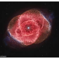 The Cat&rsquo;s Eye Nebula from Hubble #nasa #apod #esa #hla #hubble #hubblespacetelescope #catseye #nebula #catseyenebula #ngc6543 #planetarynebula #dyingstar #star #planets #interstellar #milkyway #galaxy #space #science #astronomy