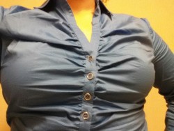 bisubmission:  I love the way this shirt makes my boobs look. :)  Love them in and out of that shirt!