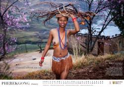xhosaculture:  Xhosa Culture - indoni calendar Miss Lerato Lekekela - Sotho Queen - African beauty 
