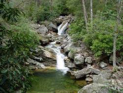 This is skinny dip falls :) the waterfall that roars &frac12; a mile after the dragon tree. The lands of Western NC are the closest thing I&rsquo;ve felt to home. Those mountains hugged me during a time in my life that I really needed it.