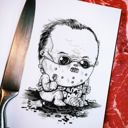 jedavu:  Famous Horror Icons Reimagined as Babies In his “Baby
