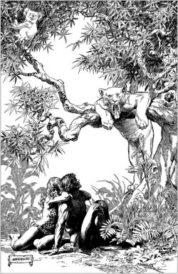 Artsytoad:  Brent Eric Anderson, Plate From Ka-Zar