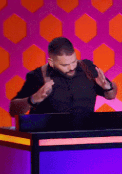 iwasnotinvitedback:here is a gif of this week’s guest judge Guillermo Diaz for… personal reasons.