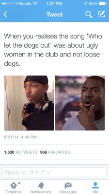 beli-e-v-eme:  sapphiredoves:  slutty-t:  thisblackwitch: fandomcollector:  electrikmoonlight:  mildserendipity:  WTF I LIETERALLY THOUGHT IT WAS ABOUT DOGS UNTIL NOW I AM 20 YEARS OLD  of course it was, why would he actually sing about real dogs and