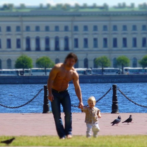 #Father & #son   #walking #walk #care #Love #smile #beauty #boys #kids   June 14, 2012  #summer #heat #hot #travel #SaintPetersburg #StPetersburg #Petersburg #Russia #СанктПетербург #Петербург #Питер #Россия #spb