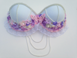 dryadgoddess:  Ostara Fae bra ❀ https://www.etsy.com/listing/153140109/ostara-fae Size 34B available and ready to ship! I can make sizes 32A - 36DD. I might be able to make different sizes, just message me on etsy and I’ll be happy to answer any