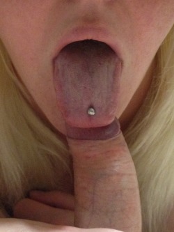 There is nothing that feels better on my tongue then my husband’s hard cock. 