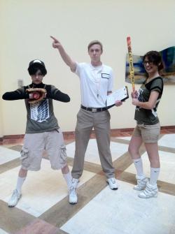 leviisenpai:  Can we talk about these amazing copslayers at AFO??  If you know them, send me their tumblrs or any other websites so i can credit them!! 