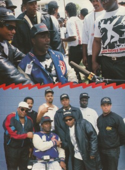 Genevanheathen:  Eazy-E, Dr. Dre, Dj Yella, The Doc, Kmg, And Mike Concepcion At