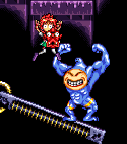 obscurevideogames: muscle - Youkai Buster (Sting - SNES - 1995)  