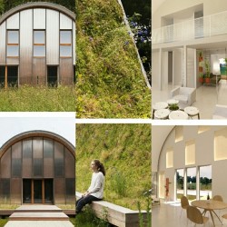 #Public #Housing in #France Surfs the #Green #Roof #Wave By Architizer &copy;  http://architizer.com/blog/la-maison-vague/  #home 🏡 #architecture #archi #architizer