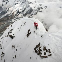 mammutalpine:  Mountaineers climbing the #Matterhorn, #Zermatt, #Switzerland (hier: Matterhorn)