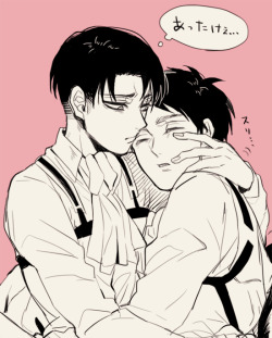 ereri-is-life: もりI have received permission from the artist to repost their work. Please DO NOT reproduce their work without proper permission!! { x } 