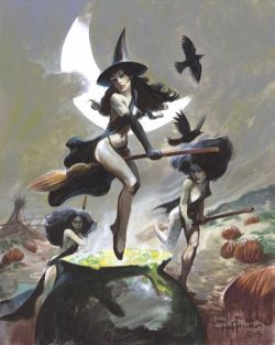 broomstick-witches:   “by Mike Hoffman ”  