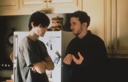 fuckyeahbehindthescenes:  Director Darren Aronofsky asked Jared Leto and Marlon Wayans to avoid sex and sugar for a period of 30 days in order to better understand an overwhelming craving. Requiem For A Dream (2000)