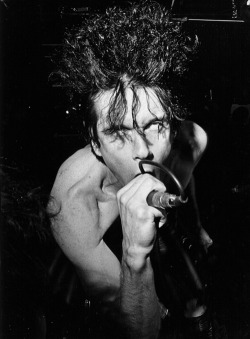 post-punker:  Lux Interior from The Cramps,