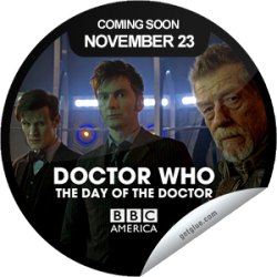     I just unlocked the Doctor Who 50th Anniversary Coming Soon sticker on GetGlue                      12741 others have also unlocked the Doctor Who 50th Anniversary Coming Soon sticker on GetGlue.com                  You’re counting down to the