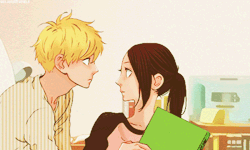 sexjuro:  Hirunaka no Ryuusei ch63  A house date- Its going really smoothly. Maybe “That” might happen (x) 