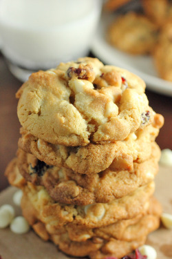 do-not-touch-my-food:  White Chocolate Cranberry Macadamia Nut Cookies 