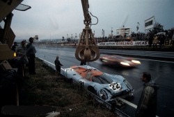 timewastingmachine:  Porsche 917K at 1970 Le Mans   Sobs! :&rsquo;(
